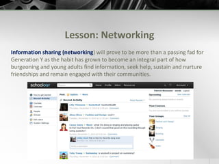 Digital Literacy: Student WorkflowCourse MaterialsSchoology (Learning Network)Student WorkWikispaces (Research Project Pages)Private to CoursePublic to School