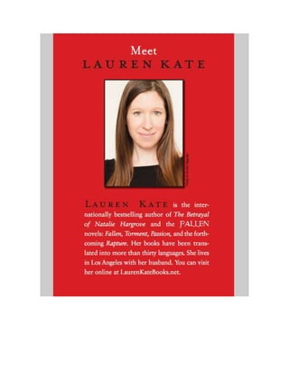 Passion by Lauren Kate.