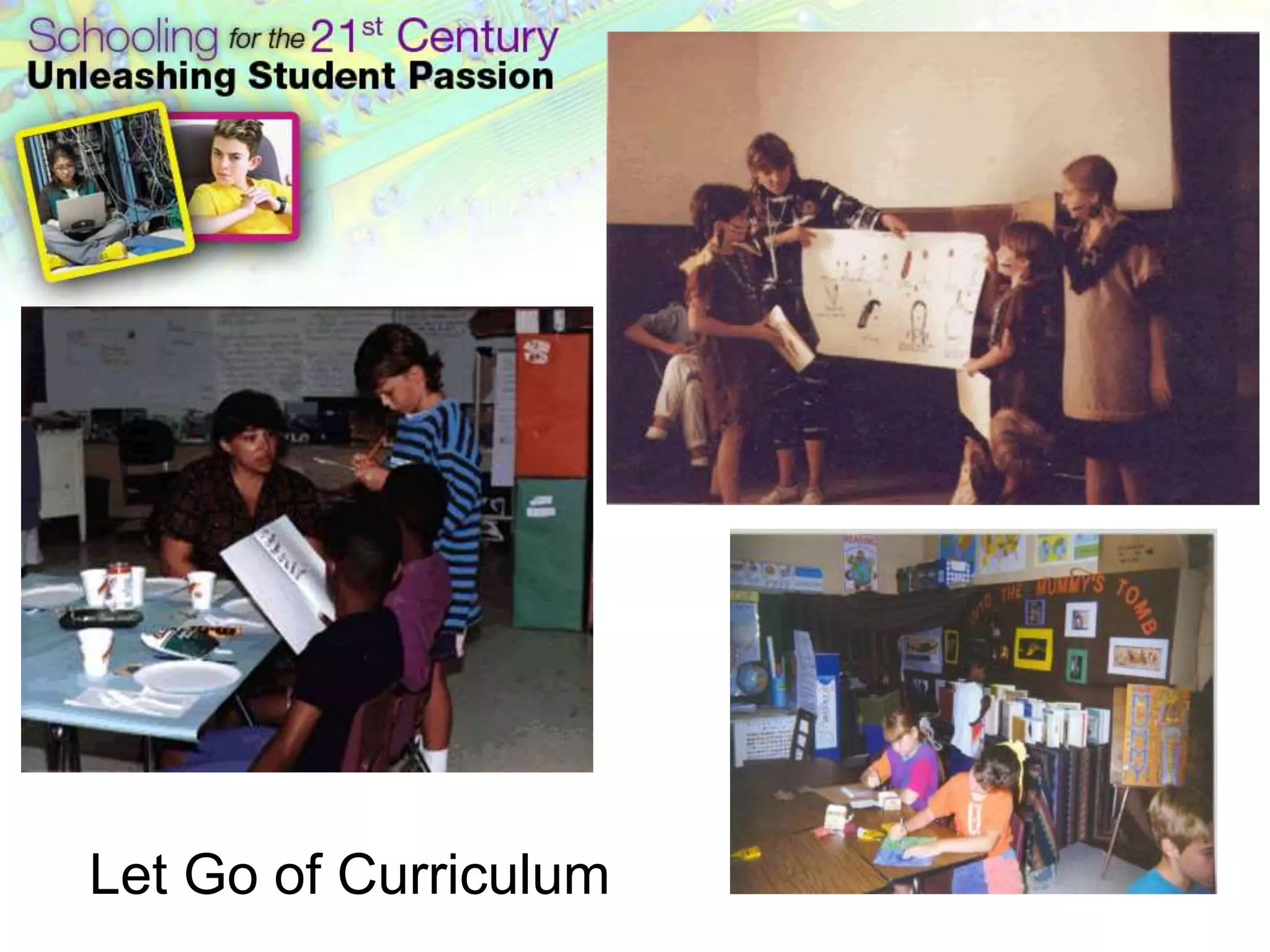 Let Go of Curriculum
 