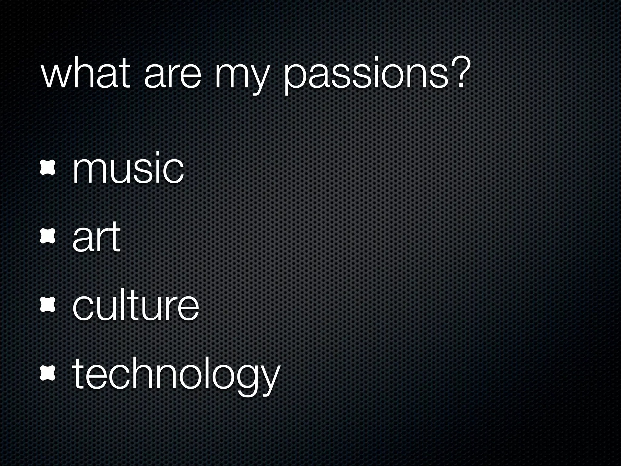 Passion + Inspiration = Innovation