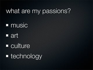 Passion + Inspiration = Innovation
