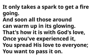 pass it on powerpoint a spiritual song.pptx