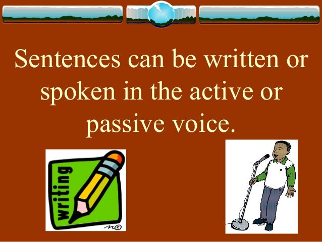 active vs passive voice for science papers active vs passive voice for science papers