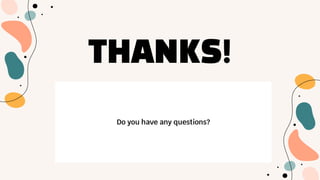 CREDITS: This presentation template was created by Slidesgo, including icons by
Flaticon, and infographics & images by Freepik
THANKS!
Do you have any questions?
 