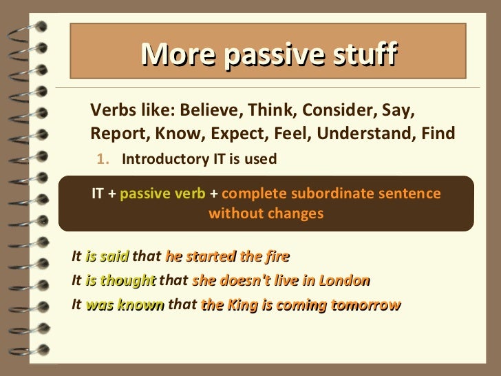 Passive Voice