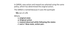 PASSIVE AND ACTIVE REINFORCEMENT LEARNING | PDF