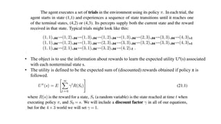 PASSIVE AND ACTIVE REINFORCEMENT LEARNING | PDF