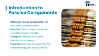 PASSIVES | Buy Passives Components Online | PDF