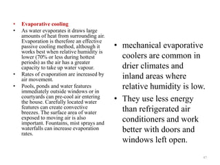 Passive cooling design | PPTX