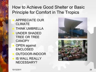 Architectural Passive Design for Tropical Countries | PDF