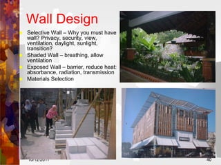 Architectural Passive Design for Tropical Countries | PDF