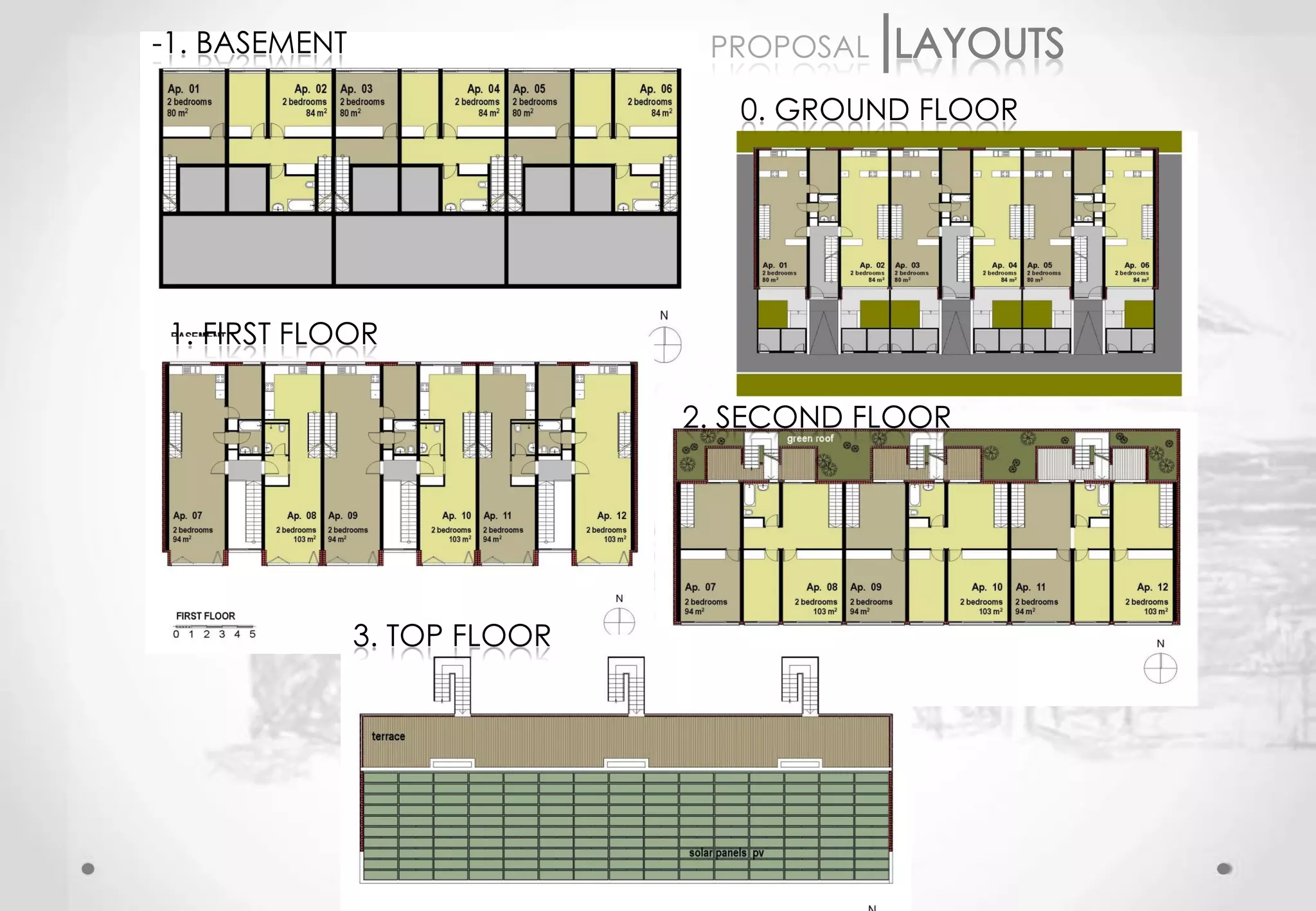 -1. BASEMENT                   PROPOSAL

                                 0. GROUND FLOOR




 1. FIRST FLOOR

                              2. SECOND FLOOR




               3. TOP FLOOR
 