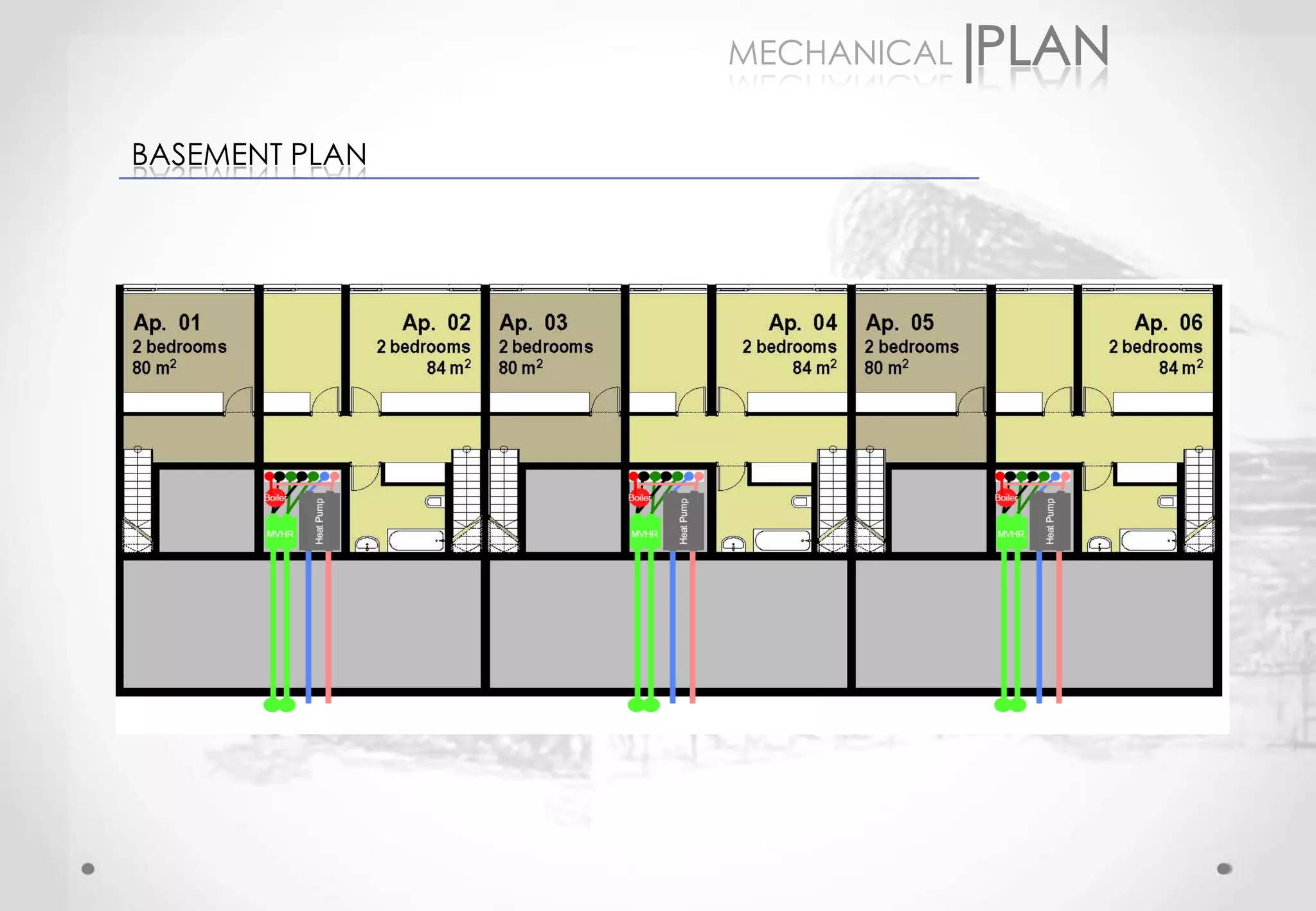 MECHANICAL

BASEMENT PLAN
 