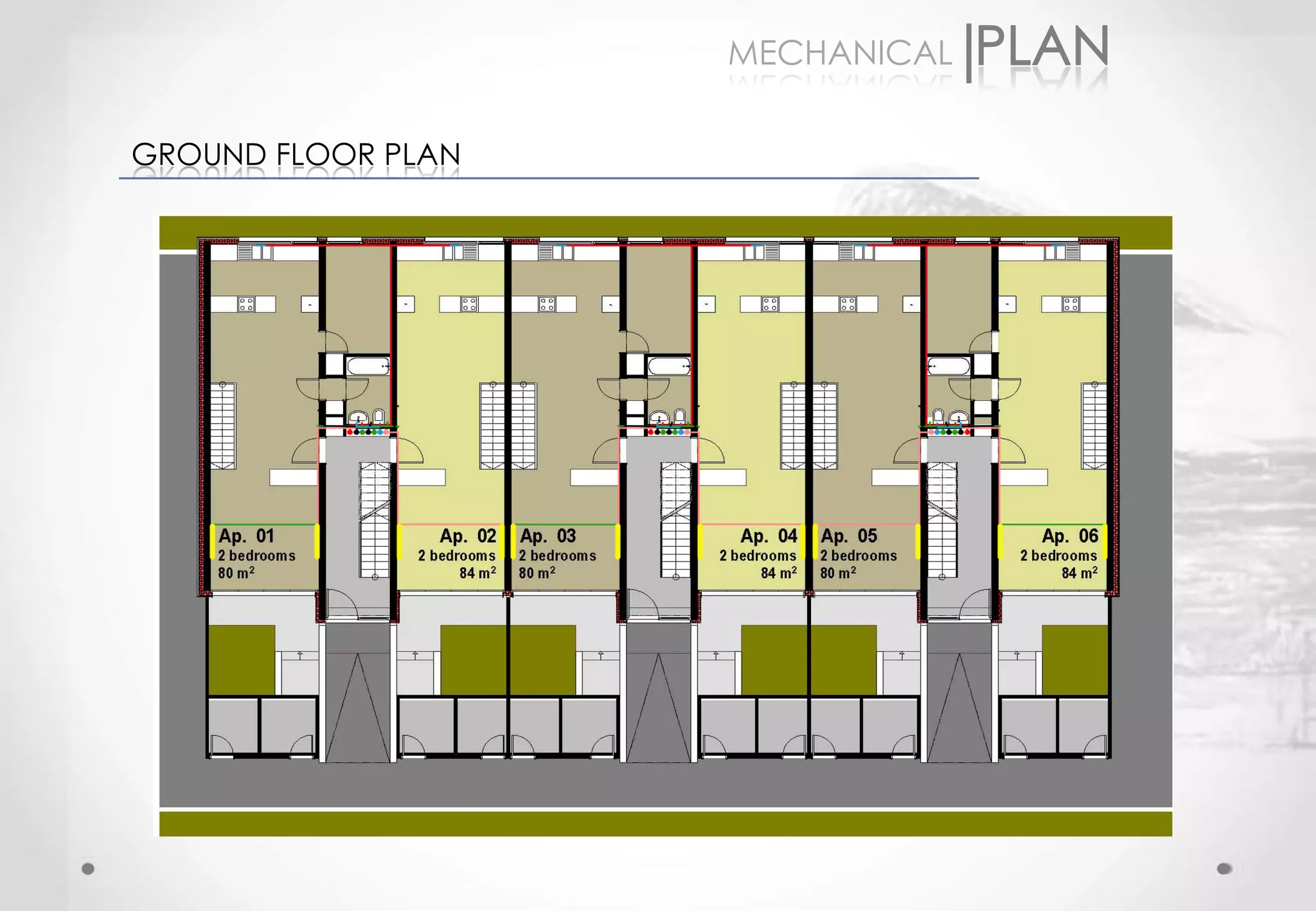 MECHANICAL

GROUND FLOOR PLAN
 