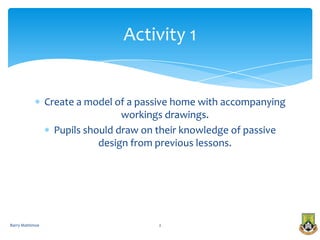Passive housing activites | PPT