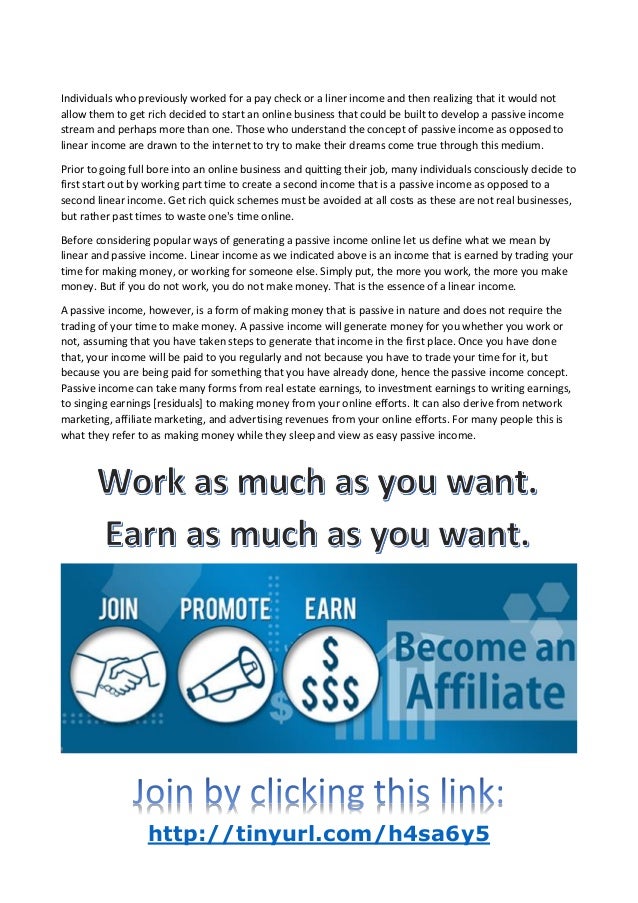 Cb Passive Income Affilliate Program