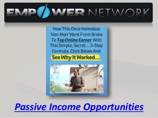 Passive Income Opportunities
 