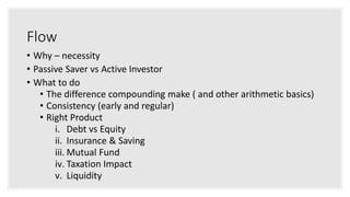 Passive saver to active investor v2