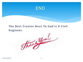 END
REVA UNIVERSITY 16
 