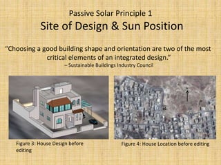 Passive solar design by software | PPTX