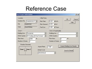 Reference Case
 