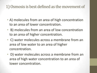 Passive transport | PPT