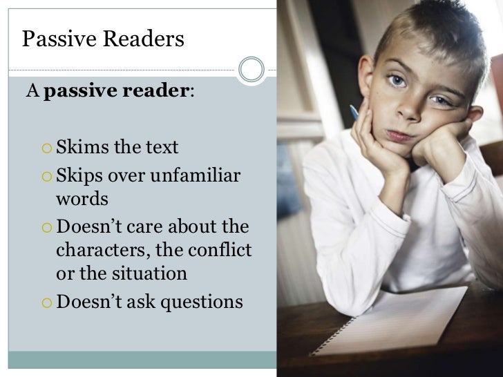Mrs. Hall Passive v Active Readers