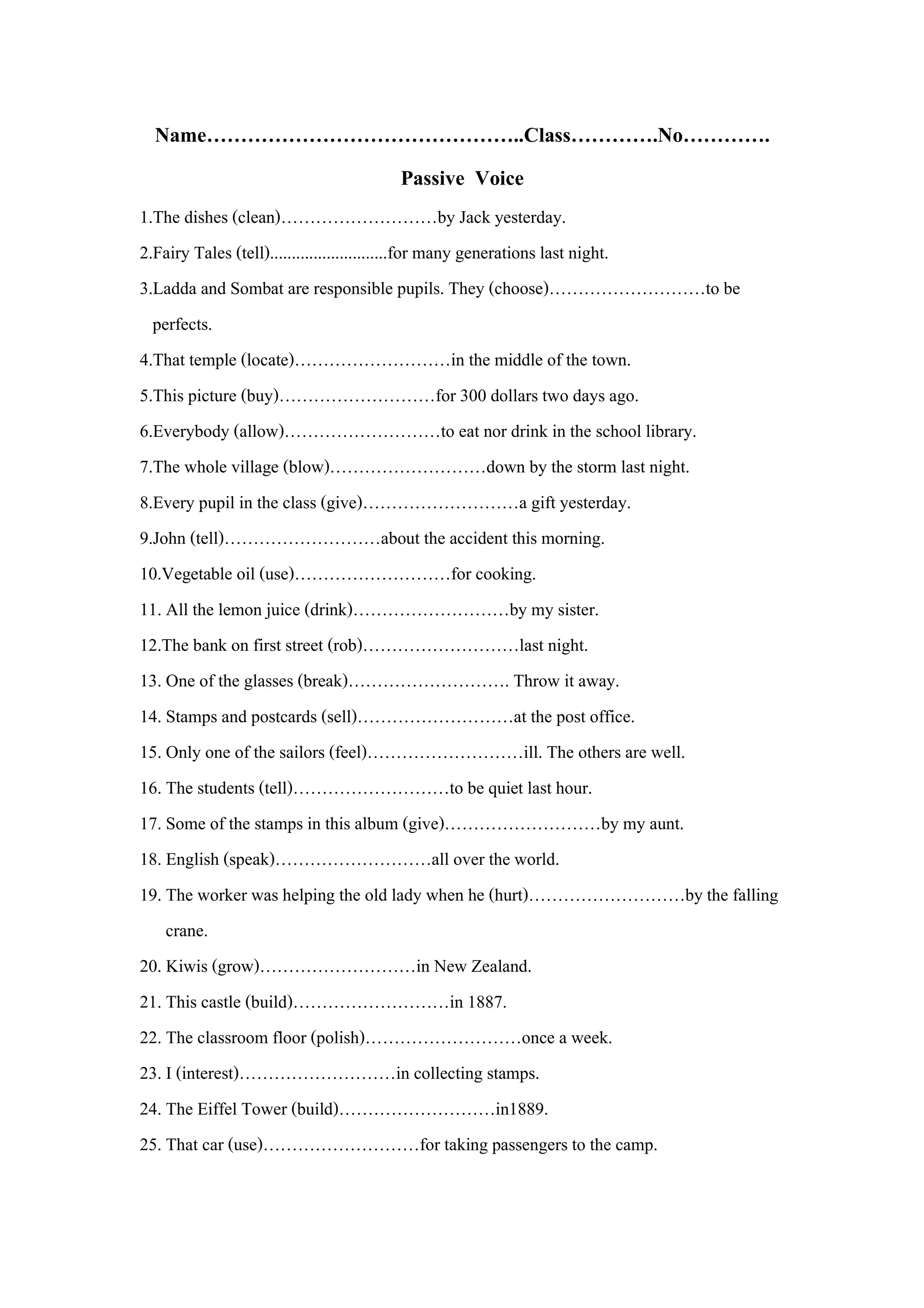 Passive Voice PDF passive-voice-pdf