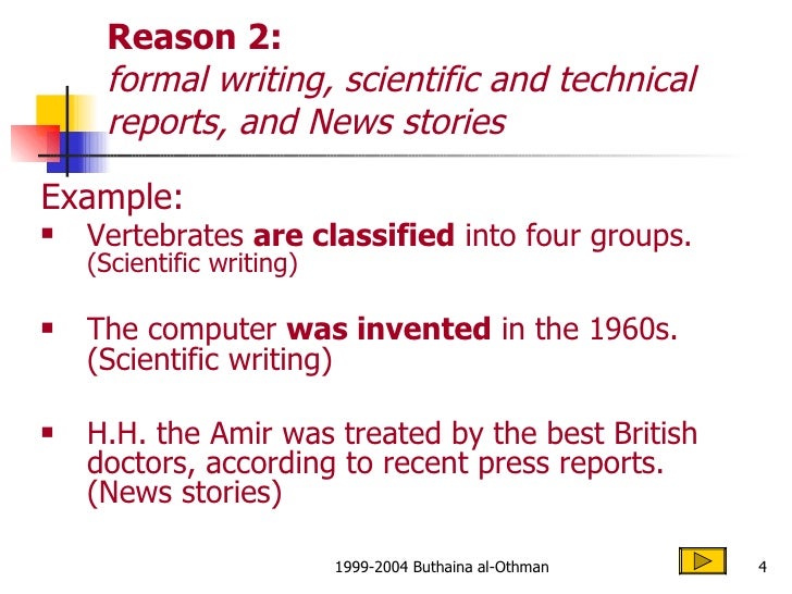 Formal writing rules image