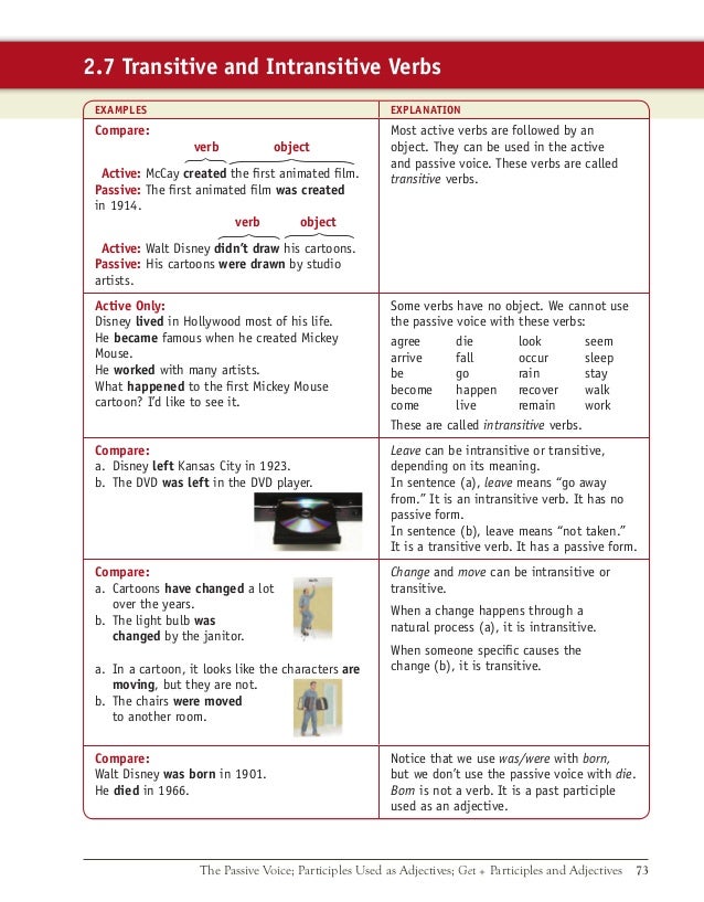 Active vs. Passive Voice
