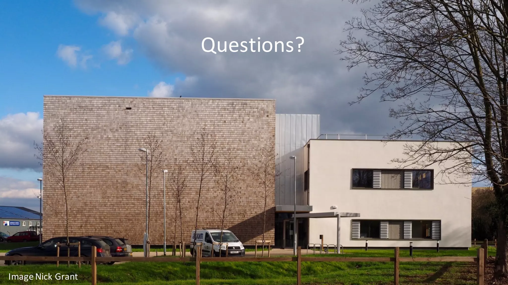 Image	Nick	Grant
Questions?
 