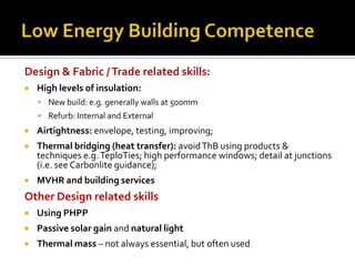   High performance windows & doors</li></ul>4.  Minimising Energy <br />& Electrical Demand <br />+ Renewable Supply <br /...
