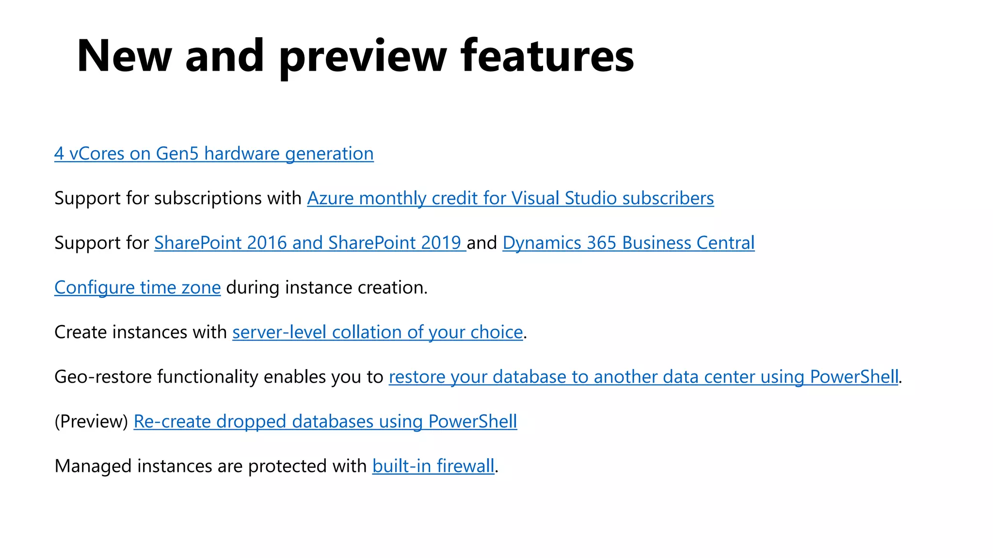 The Evolution of SQL Server as a Service - SQL Azure Managed Instance | PPT