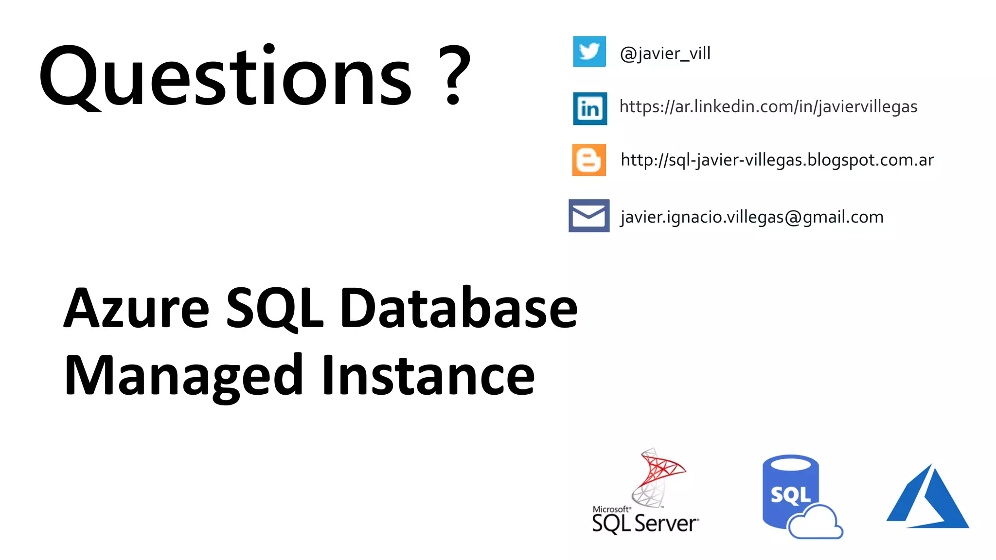 The Evolution of SQL Server as a Service - SQL Azure Managed Instance | PPT