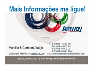 Mais Informações me ligue!