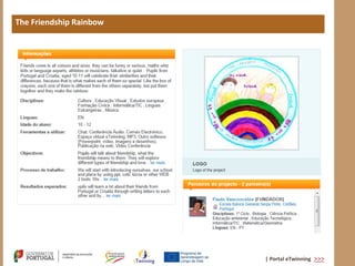 The Friendship Rainbow




                         | Portal eTwinning >>>
 