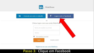 Passo a passo para baixar slides