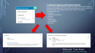 Passo a passo para criar um perfil Campeão no linkedin | PPTX