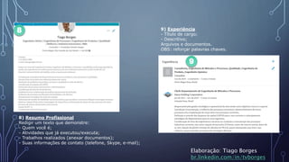Passo a passo para criar um perfil Campeão no linkedin | PPTX