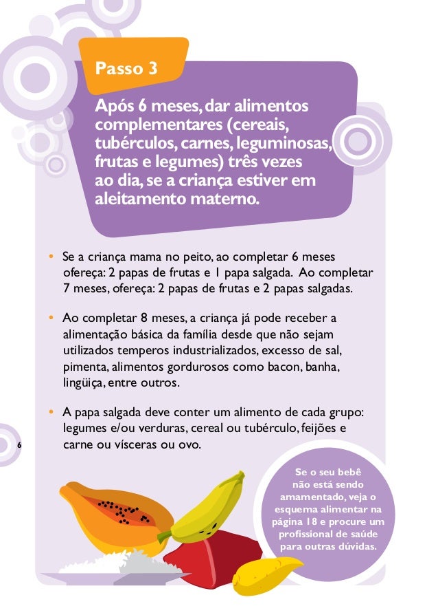 Dez Passos Para Uma Alimentacao Saudavel Para Criancas Brasileiras Me