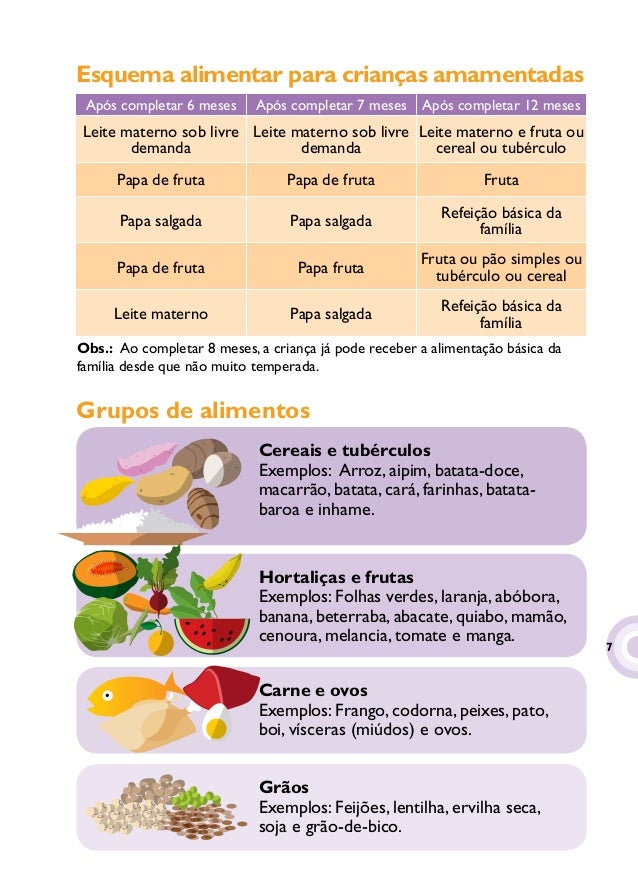 Dez Passos Para Uma Alimentacao Saudavel Para Criancas Brasileiras Me
