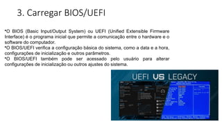 Passo a Passo Completo do Processo de Arranque de um Computador | PPTX
