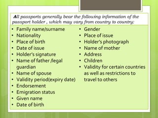 Passport | PDF