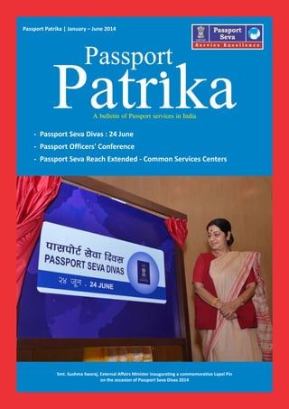 Passport Patrika| January - June 2014
