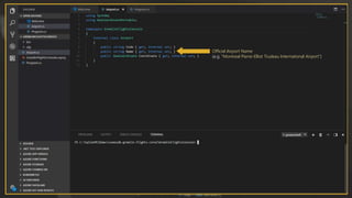 Official Airport Name
(e.g. “Montreal Pierre-Elliot Trudeau International Airport”)
 