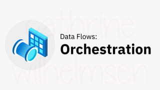 Data Flows:
Orchestration
 