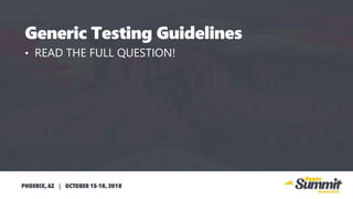 • READ THE FULL QUESTION!
 