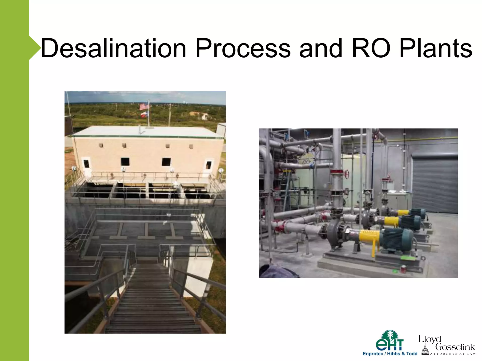 Desalination Process and RO Plants