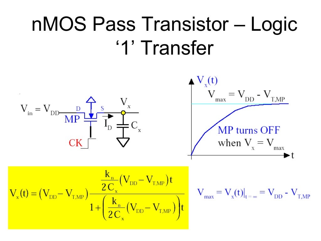 Pass transistor logic