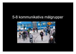 5-8 kommunikativa målgrupper 
 
